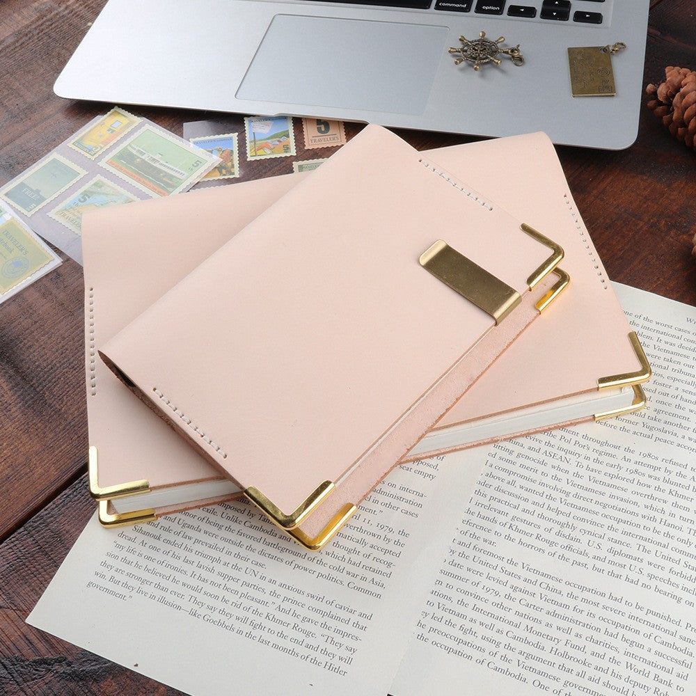 Wholesale Vintage Handmade Cowhide Bound Page Simple Notepad